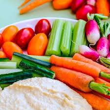 Entrée : crudité du jour