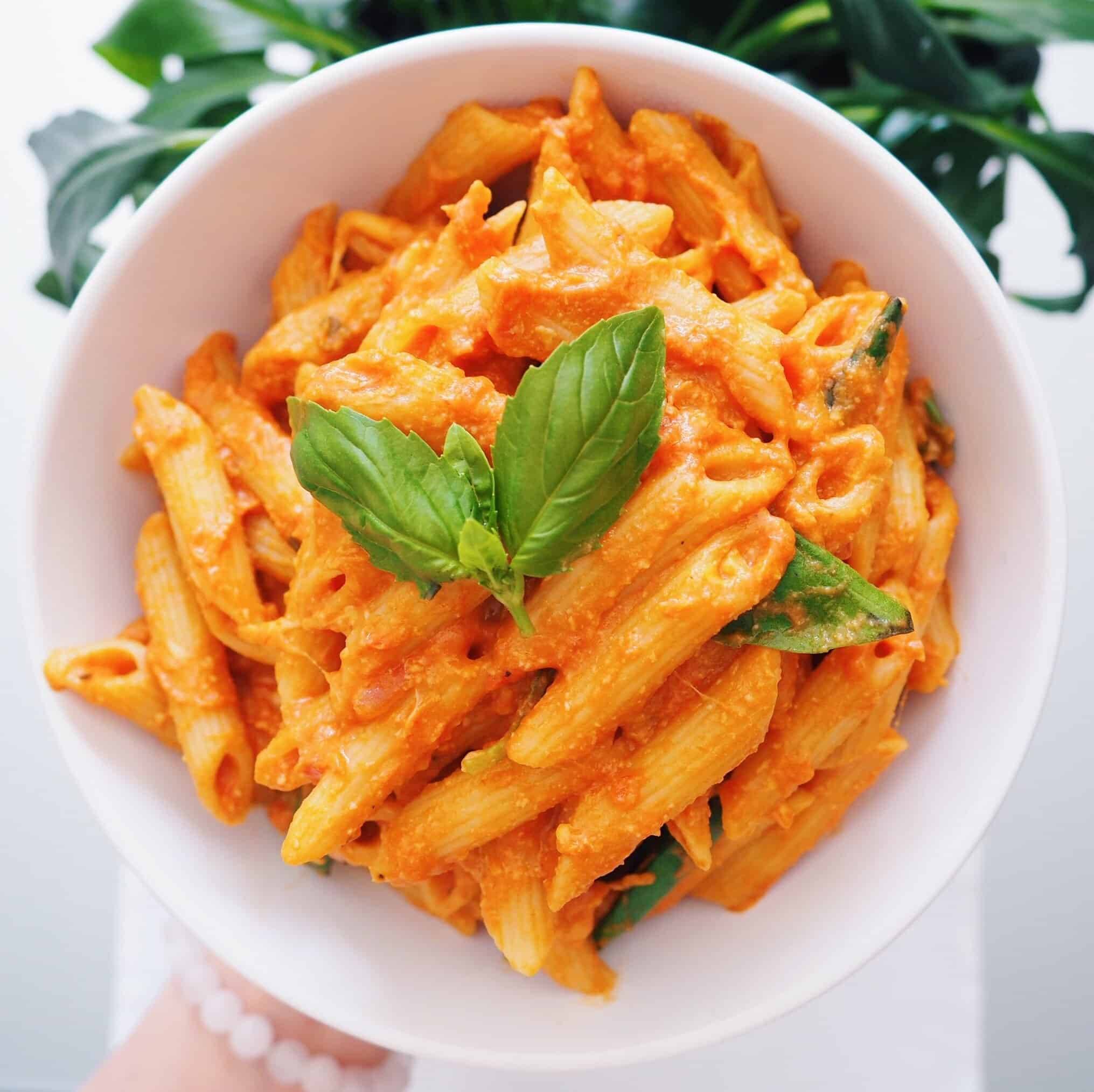 Penne Végétarien sauce rosée