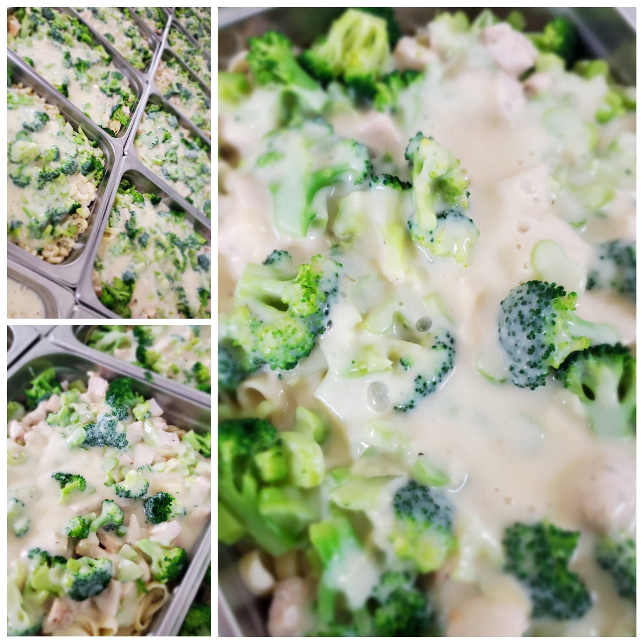 Tofu et brocoli sauce crémeuse avec riz